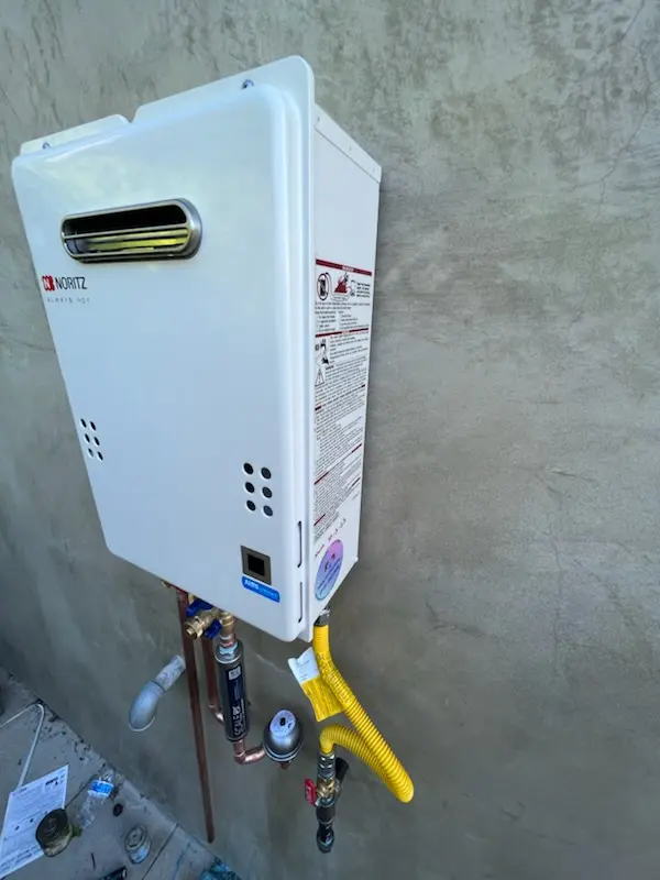 Tankless water heater installation for Cooper River Landing homes